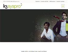Tablet Screenshot of k3syspro.com